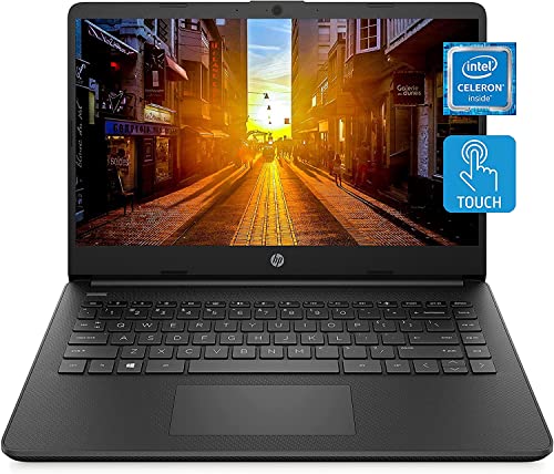 14inch HD Touchscreen Display Intel Celeron N4020 Dual-Core Processor 4GB DDR4 Memory 128GB Storage Webcam Indigo Blue H727