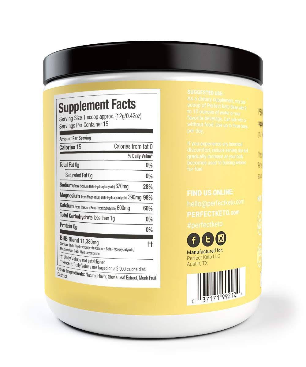 Vanilla Flavor BHB Salts Supplement V43878