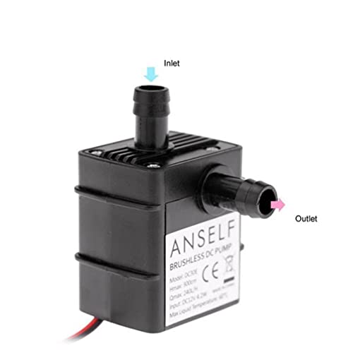 DC 12V 3m 240L/H Submersible Water Pump E41453