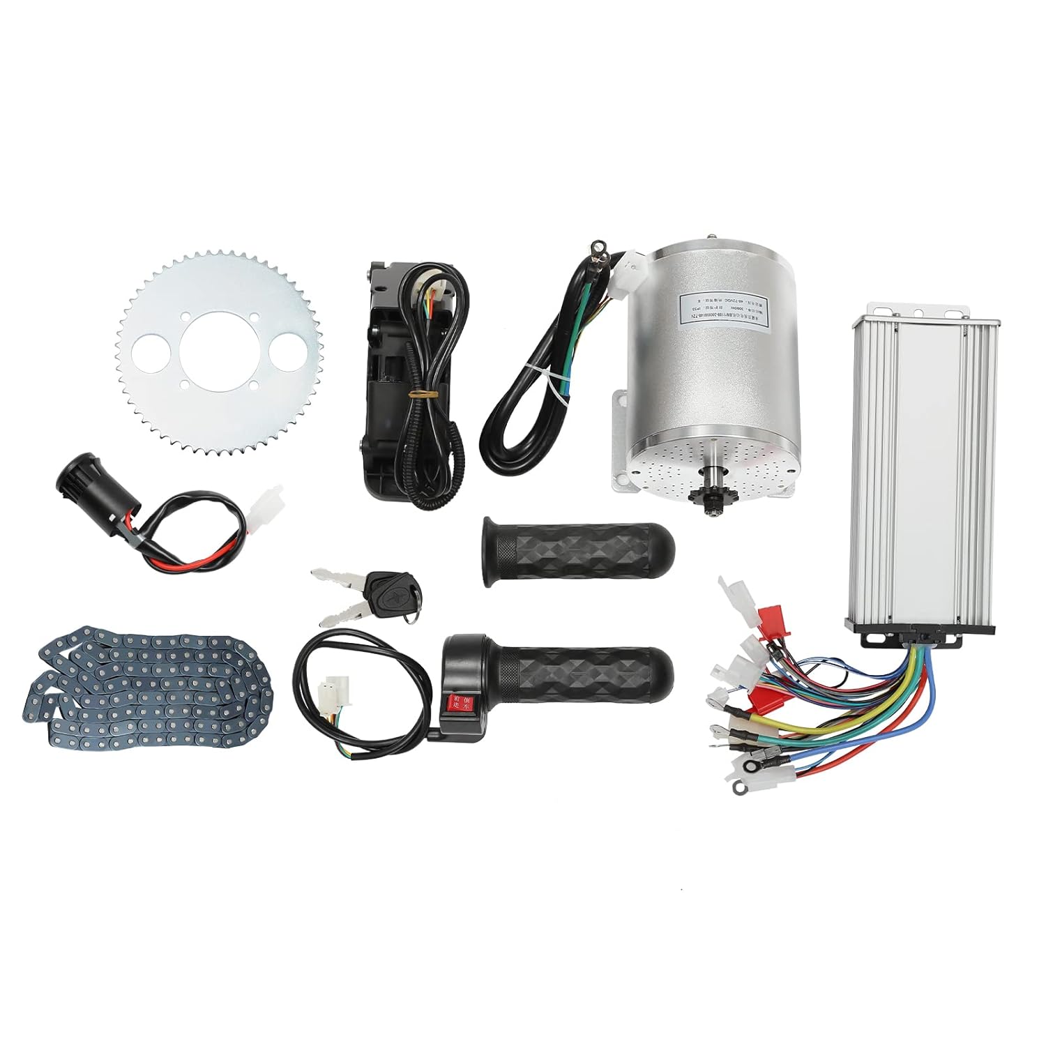 48-72V 3000W 6000RPM Brushless Motor Kit V426