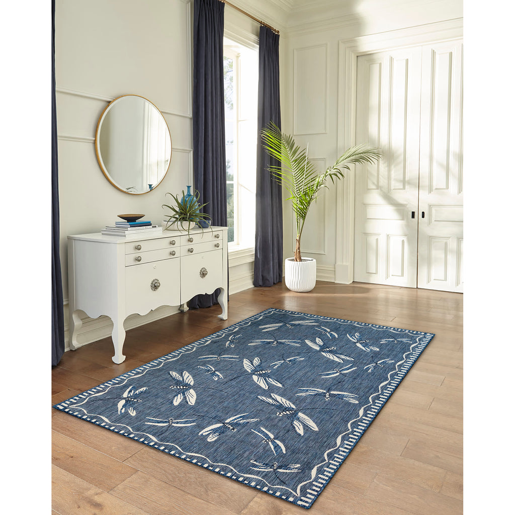 Carmel Dragonfly Indoor Outdoor Area Rug