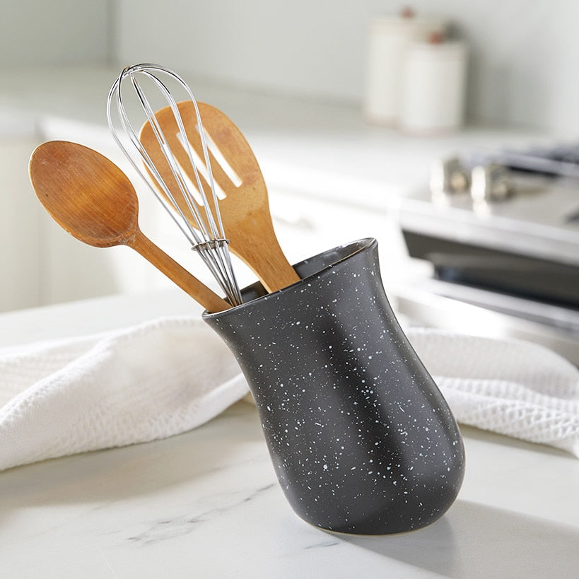 Tilted Utensil Crock