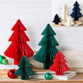 Winter or Holiday Themed Paper Trees