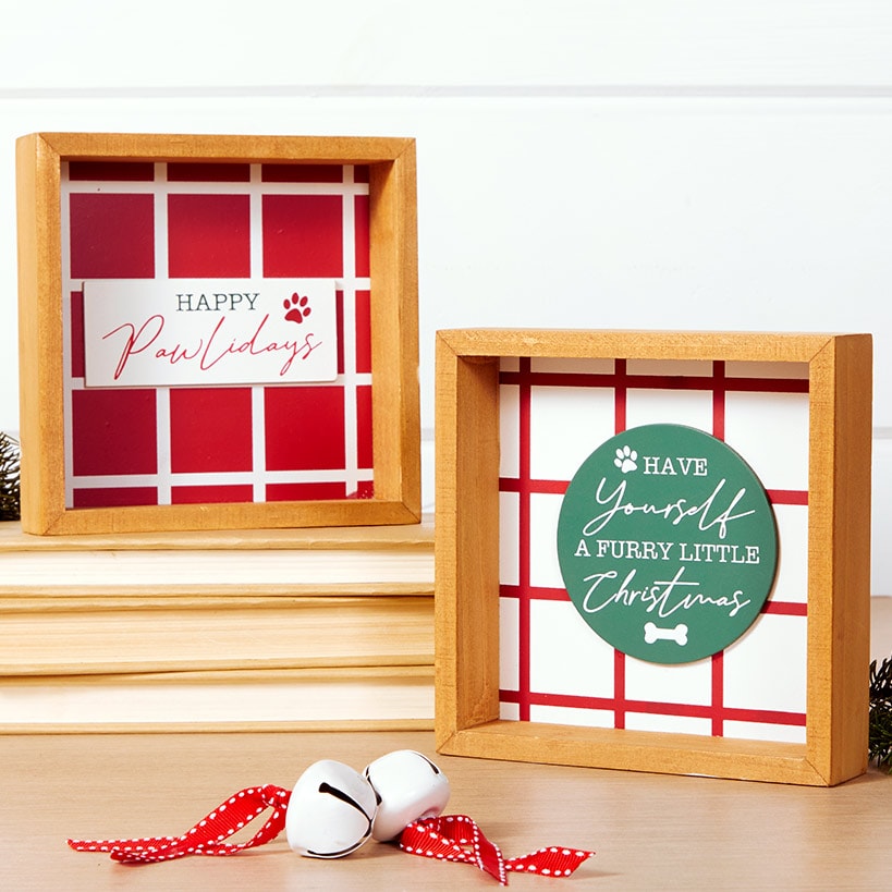Windowpane Pet Sign
