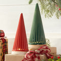 Lighted Ceramic Tabletop Tree Holiday Decor A391371