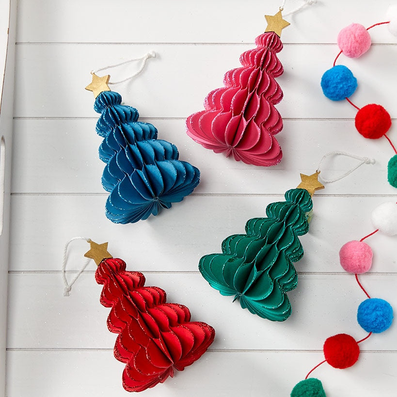 5-Tier Paper Tree Ornament