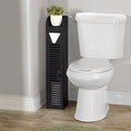 Black Bathroom Storage Cabinet