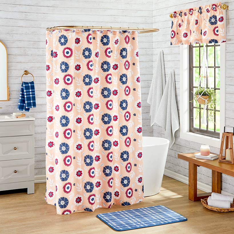 Modern Floral Bath Collection B841