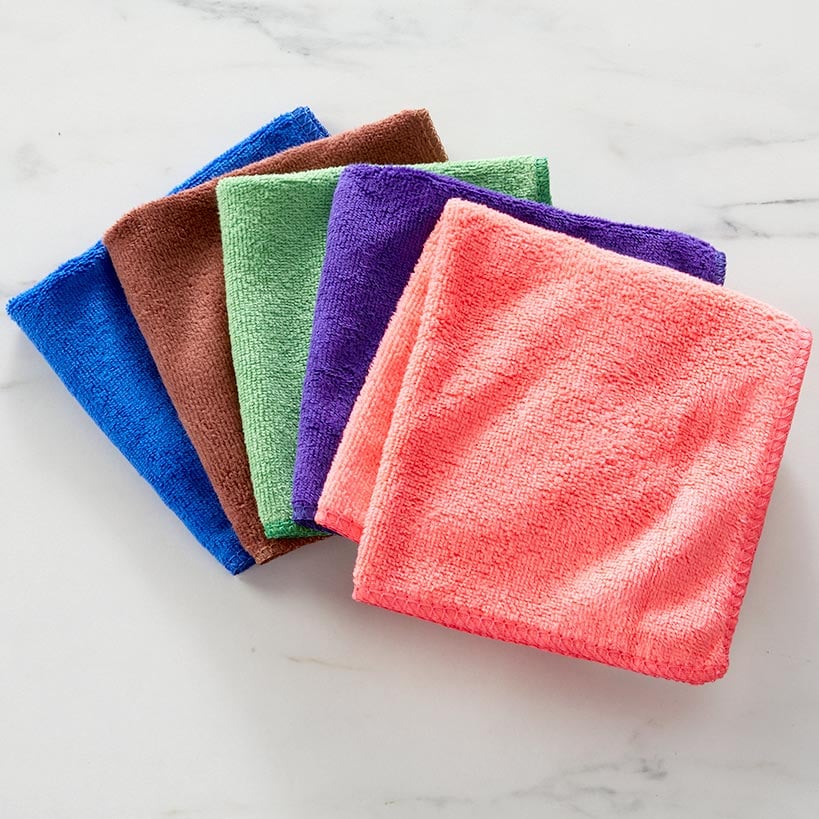 Microfiber Cleaning Cloths Kitchen Towels Set of 5