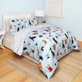 Dog's Life Reversible Queen or King Complete Comforter Set
