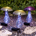 Mushroom Stake with Fairy Lights V920847