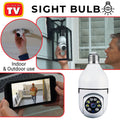 Sight Bulb™ WiFi Camera With Motion Sensor or 64G Memory Card