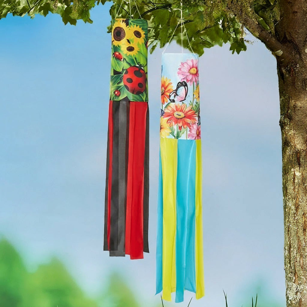 Spring Windsocks Ladybug or Butterfly