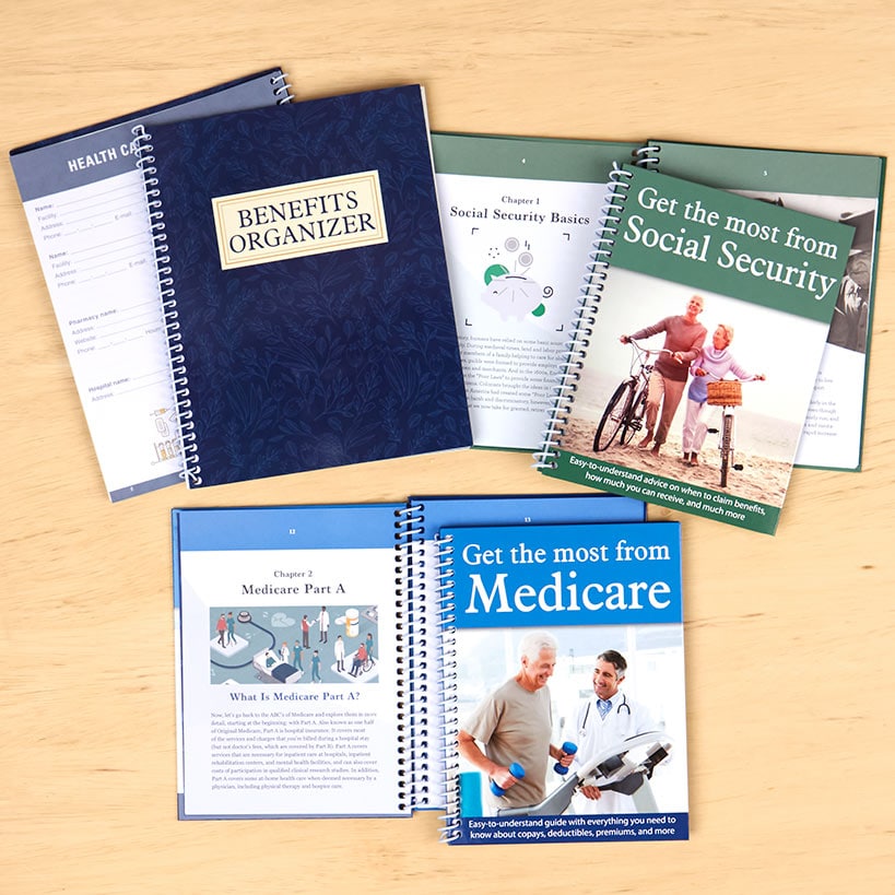 Medicare & Social Security Benefits Organizer G448