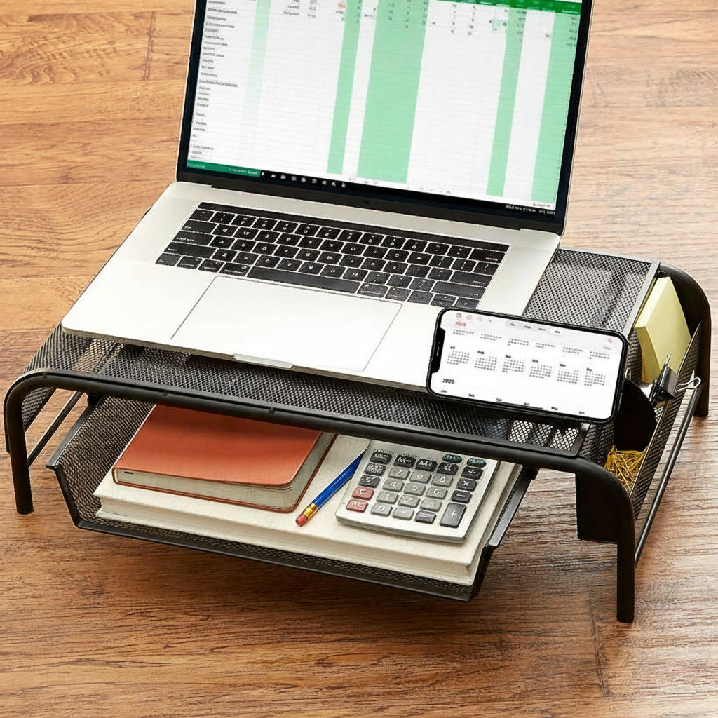 Laptop Stand with Sliding Drawer Z83383