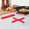 Foldable Silicone Trivet - Set of 3