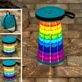 Portable Folding Stool with LED Light V3558