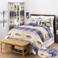 Fly Fishing Reversible Full/Queen or King Quilt, or Decorative Pillow