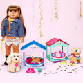 Pet House Play Set For 18" Doll W103651