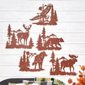 Woodland Animal Silhouettes