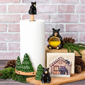 Kitchen Sponge Holder with Paper Towel Rack R273