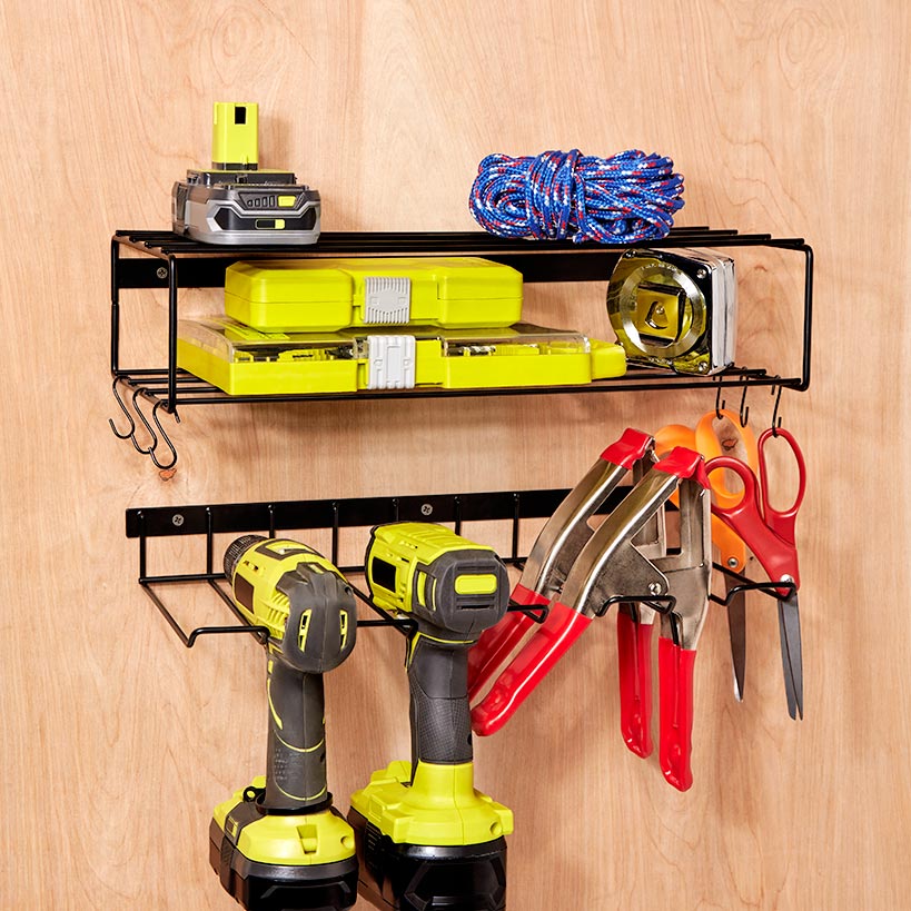 Power Tool Holder Organizers for Garage and Workshop Storage R3281