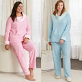 Fleece Pajama Lounge Set 2 Pieces