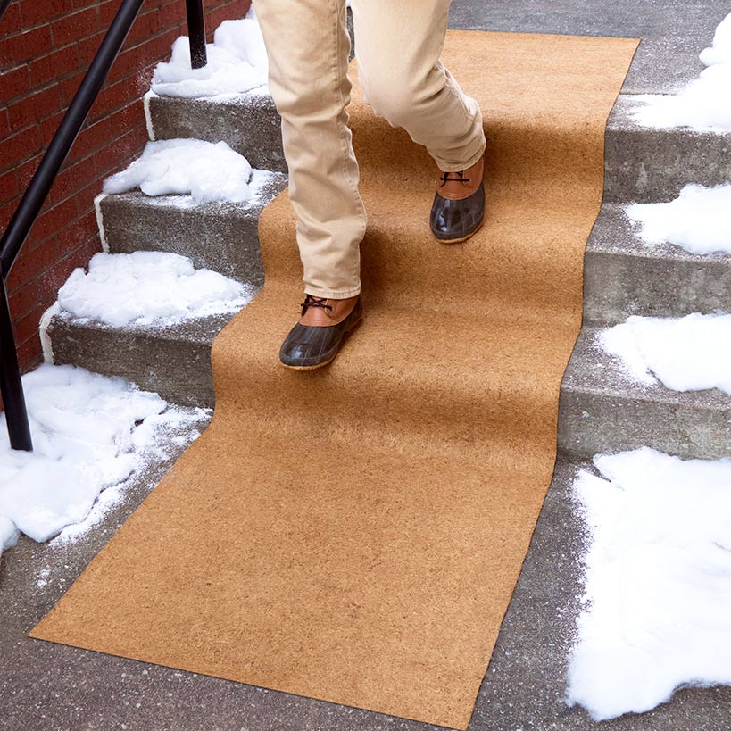 Non-Slip 10 Foot Outdoor Winter Ice Carpet I802261
