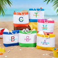 Personalized Colorful Beach Tote