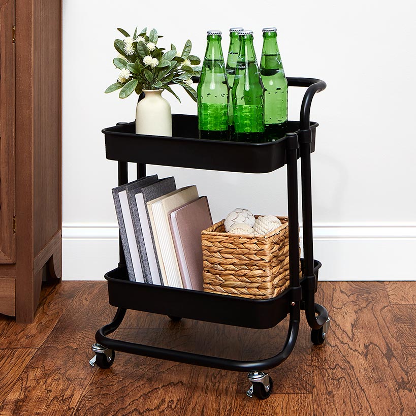 Utility Storage Cart with Wheels