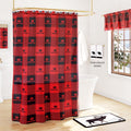 Buffalo Logo Shower Curtain Set with Rug, Towels, Valance, Hooks K94720