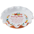 Giving Pie Plate