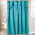 Homewear Pintuck Shower Curtain with Hooks