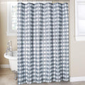Homewear Geo Shower Curtain with Hooks