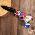 USA Eagle Gun Liner Lock Knife