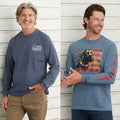 Men's Long Sleeve Graphic T-Shirt X178
