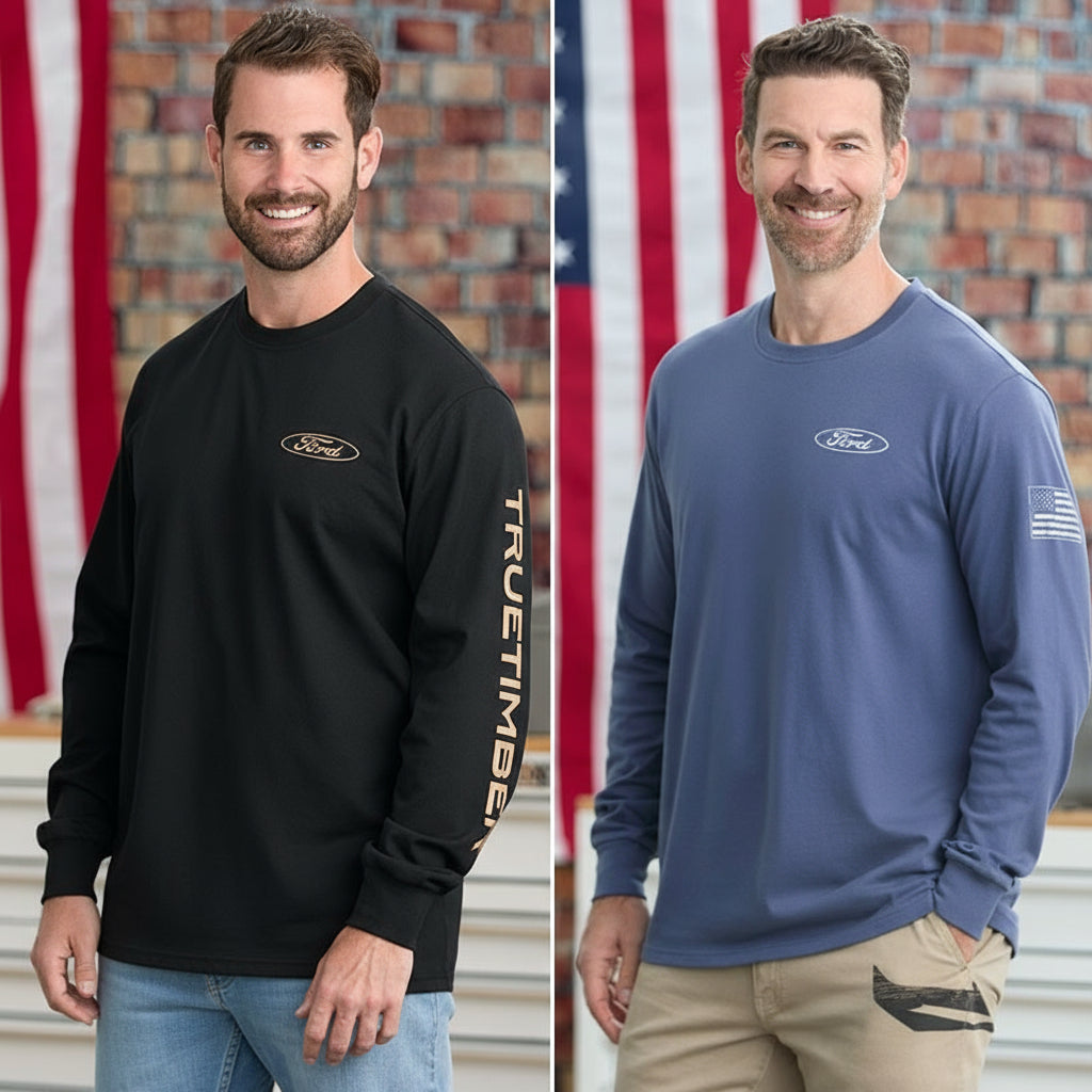 Men's Long Sleeve Graphic T-Shirt W732118