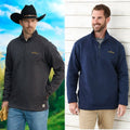 Men's Quarter Zip Pullover X166