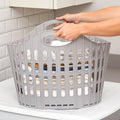 Easy Store Plastic Laundry Clothes Basket and Hamper