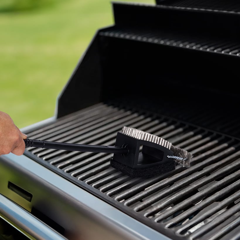 Oversized Triple Action Grill Brush A5343