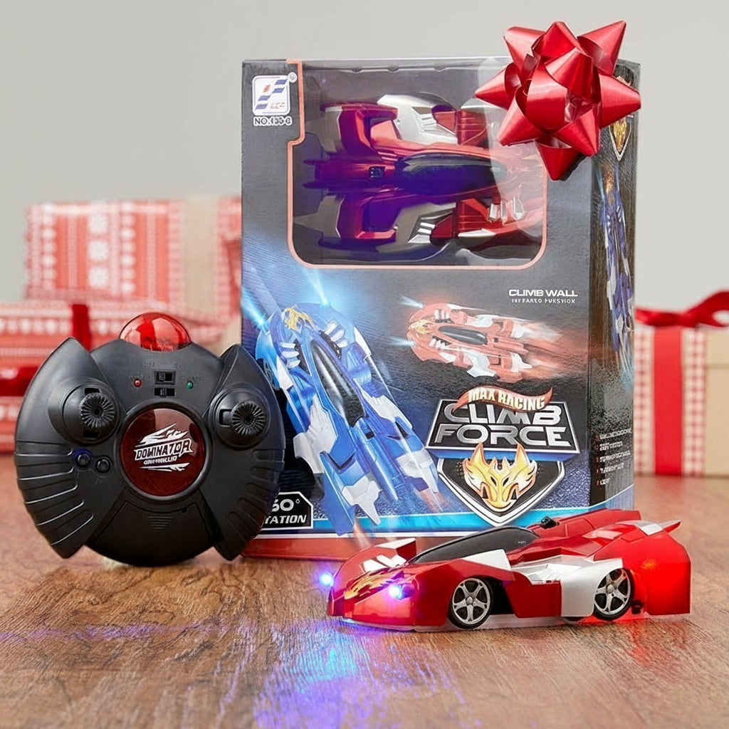 Rechargeable Remote Control Wall-Climbing Car with LED Lights N180524