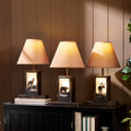 Woodland Animal Silhouette Tabletop Lamp