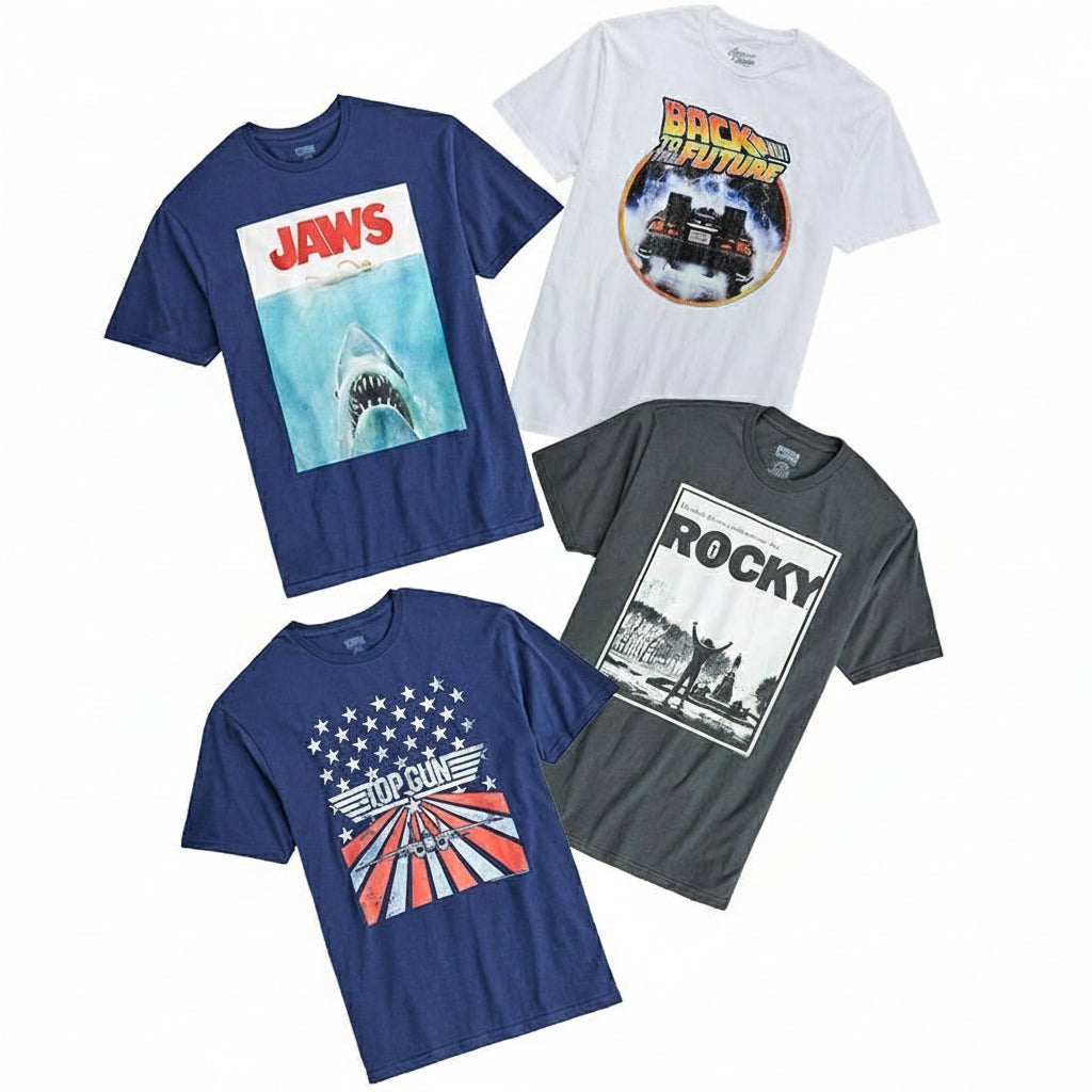 Men’s Classic Movie Graphic T Shirt L759