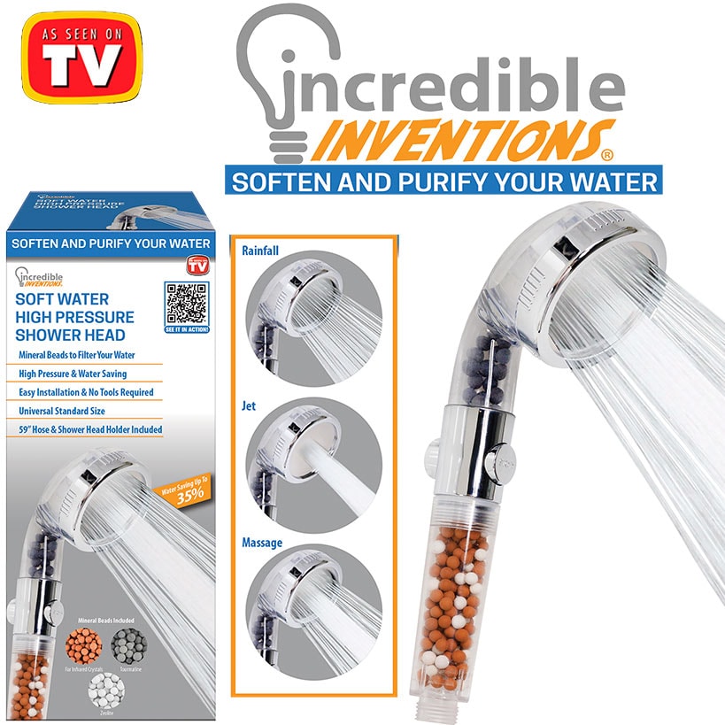 Soft Water High Pressure Shower Head