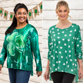 St. Patrick's Day Long Sleeve Women's Top