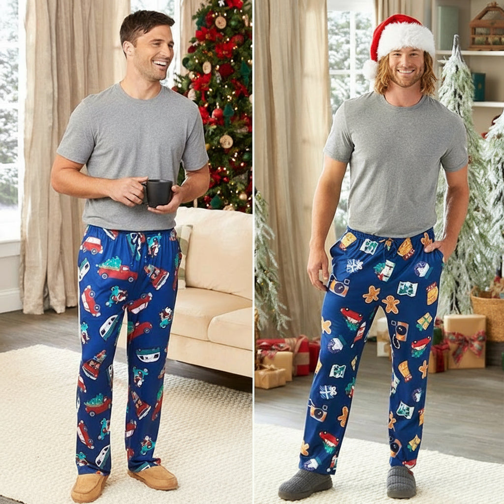 Men's Holiday Pajama Pants T618