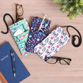Quilted Glasses Case with String N818