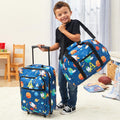 Kids' Monogrammed Space-Themed Luggage 3 Pc. Set