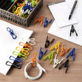 Office Paper & Binder Clips, Multicolor, Set of 60 T93352