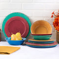 Crackle Lightweight Melamine Dinnerware Set - 12-Pc.